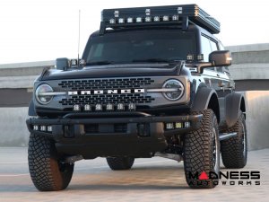 Ford Bronco Lighting Upgrade - ZROADZ - A-Pillar Quad Mount - 3in White & Amber LED Pods Ford Bronco Lighting Upgrade - ZROADZ - A-Pillar Quad Mount - 3in White & Amber LED Pods